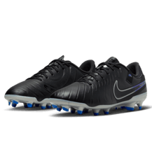Nike Tiempo Legend 10 Academy FG - Black/Chrome/Hyper Royal Mens Footwear Black/Chrome/Hyper Royal Mens 6.5 - Third Coast Soccer