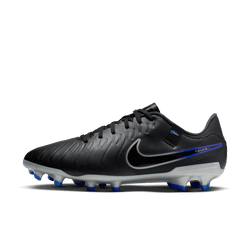 Nike Tiempo Legend 10 Academy FG - Black/Chrome/Hyper Royal Mens Footwear   - Third Coast Soccer