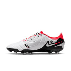 Nike Tiempo Legend 10 Academy FG - White/Black/Bright Crimson Men's Footwear Closeout   - Third Coast Soccer