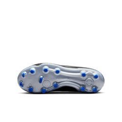 Nike Junior Tiempo Legend 10 Club FG - Black/Chrome/Hyper Royal Youth Footwear   - Third Coast Soccer