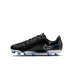 Nike Junior Tiempo Legend 10 Club FG - Black/Chrome/Hyper Royal Youth Footwear   - Third Coast Soccer