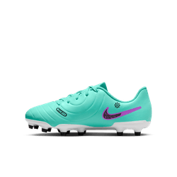 Nike Junior Tiempo Legend 10 Club FG - Turquoise/Black/Fuchsia Youth Footwear   - Third Coast Soccer