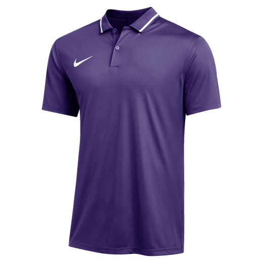 Nike Men's DF Short-Sleeve Polo Polos Court Purple/White Mens Small - Third Coast Soccer