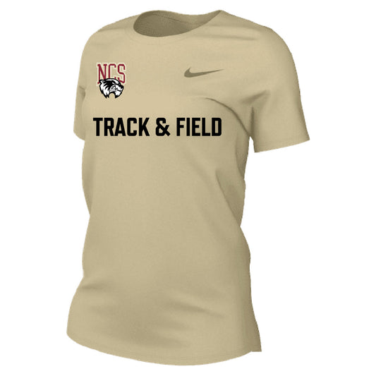 Nike Northlake Track & Field Women's Legend Short-Sleeve Shirt - Gold Northlake Track and Field   - Third Coast Soccer
