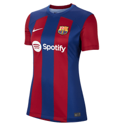 Nike Women's FC Barcelona Home Jersey 23/24 Club Replica Closeout Deep Royal Blue/Noble Red/White Womens XSmall - Third Coast Soccer