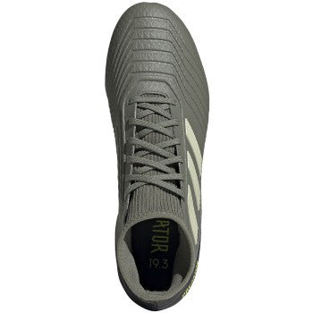 adidas Predator 19.3 FG - Legacy Green/Sand Mens Firm Ground Mens 7 Legacy Green/Sand/Solar Yellow - Third Coast Soccer