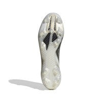 adidas X Ghosted.1 FG - White/Black/Gold Mens Firm Ground Mens 7 White/Black/Gold - Third Coast Soccer