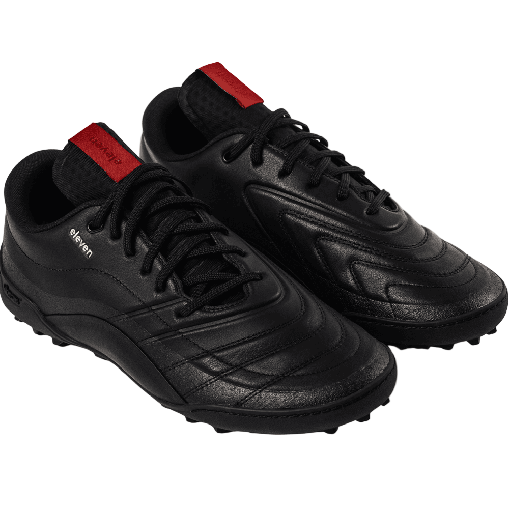 Eleven Football TF1 Turfs Men's Footwear Black Mens 8 - Third Coast Soccer