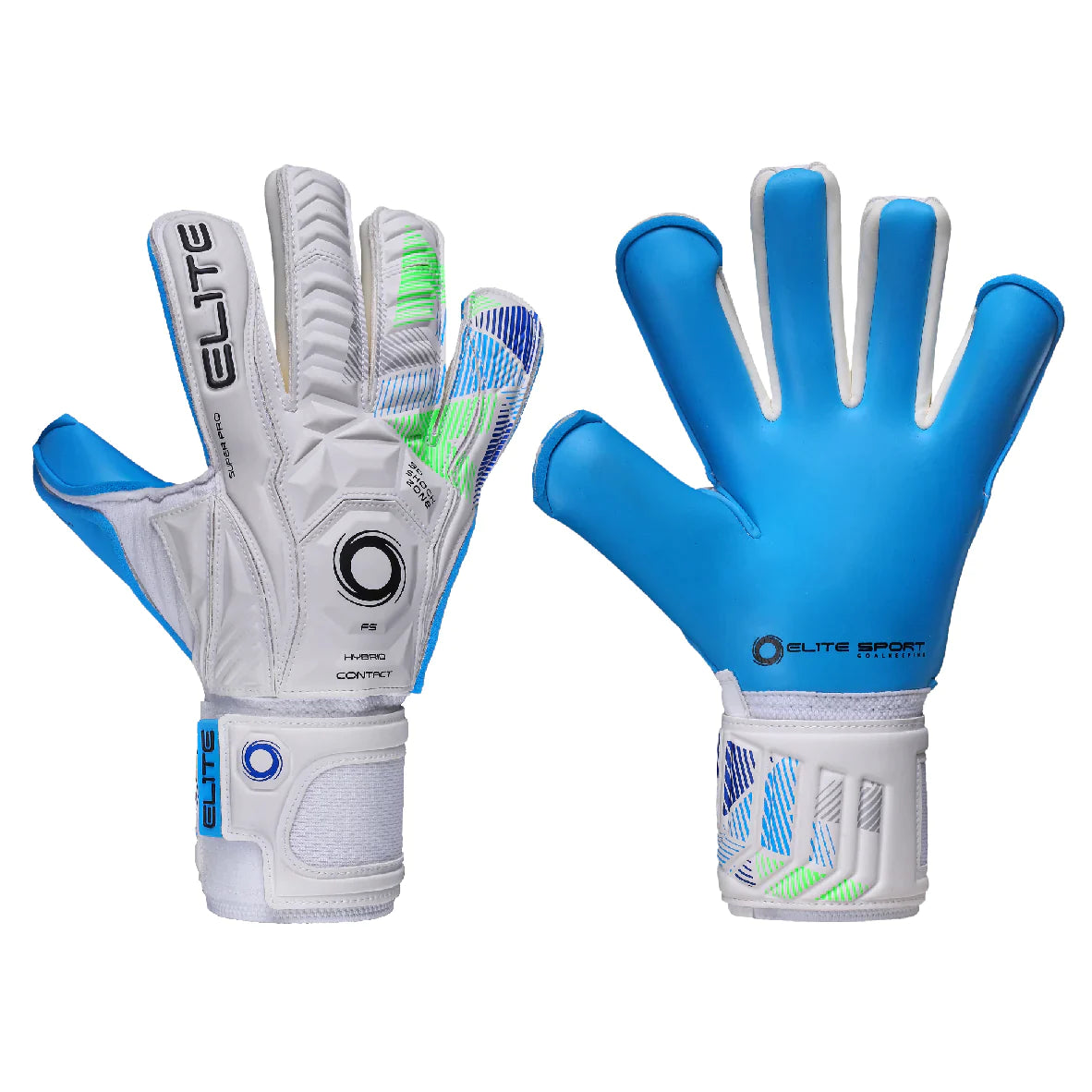 Elite Aqua H Goalkeeper Gloves Gloves   - Third Coast Soccer