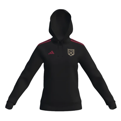 adidas Women's Custom Fire Entrada 26 Hoodie - Black Fire Custom 26 - Third Coast Soccer