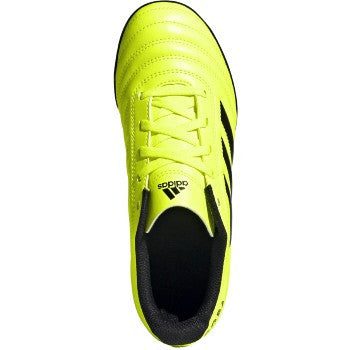 adidas Copa 19.4 Turf Junior - Solar Yellow/Core Black Youth Footwear   - Third Coast Soccer