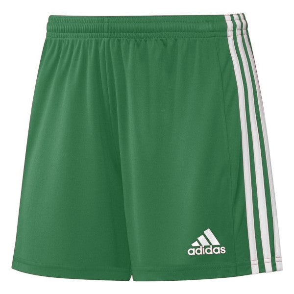 adidas Womens Squadra 21 Short - Team Green/White Shorts   - Third Coast Soccer