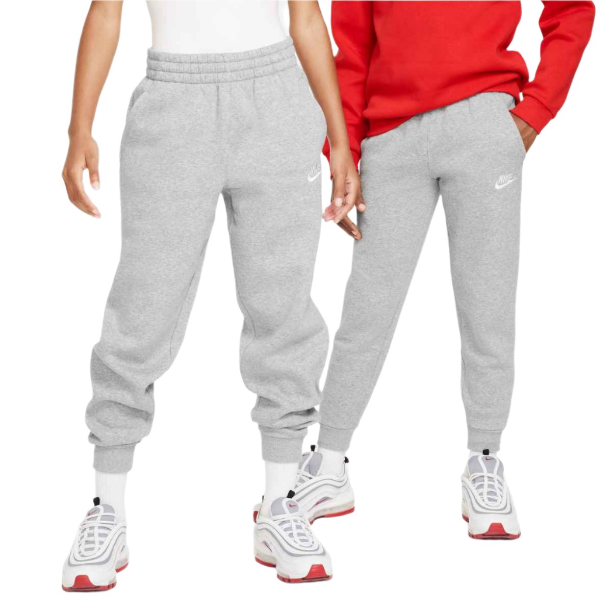 Nike Youth Club Fleece Joggers Pants Dark Heather Grey Youth XSmall - Third Coast Soccer