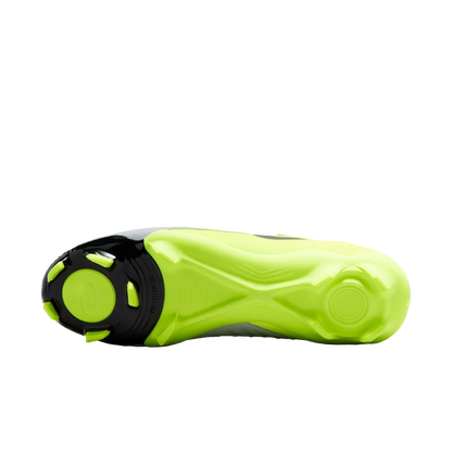 Nike Phantom GX II Academy FG/MG - Silver/Black/Volt Mens Footwear - Third Coast Soccer