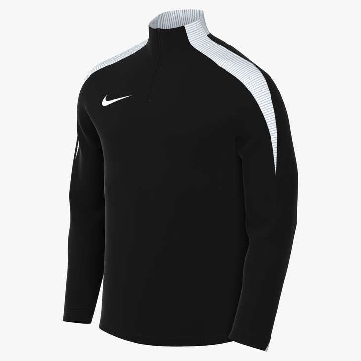 Nike Youth Strike 24 Drill Top Training Wear Black/White Youth Small - Third Coast Soccer
