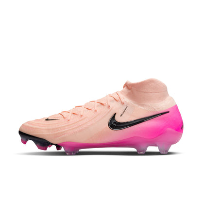 Nike Phantom Luna II Elite FG - Crimson/Black/Pink Men's Footwear Closeout - Third Coast Soccer