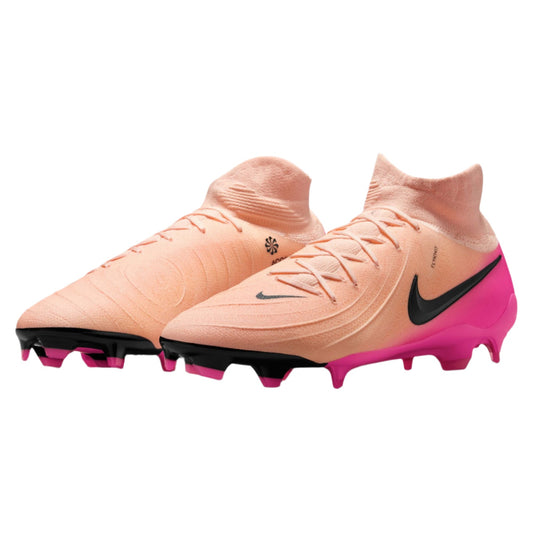 Nike Phantom Luna II Pro FG - Crimson/Black/Pink Men's Footwear Closeout - Third Coast Soccer