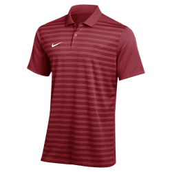 Nike Men's Dri-Fit Coach Victory Polo Polos Team Crimson/White Mens Small - Third Coast Soccer
