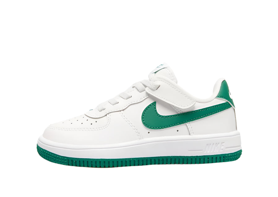 Nike Force 1 Low Easy-On Youth Footwear White/Malachite/White Youth 1 - Third Coast Soccer