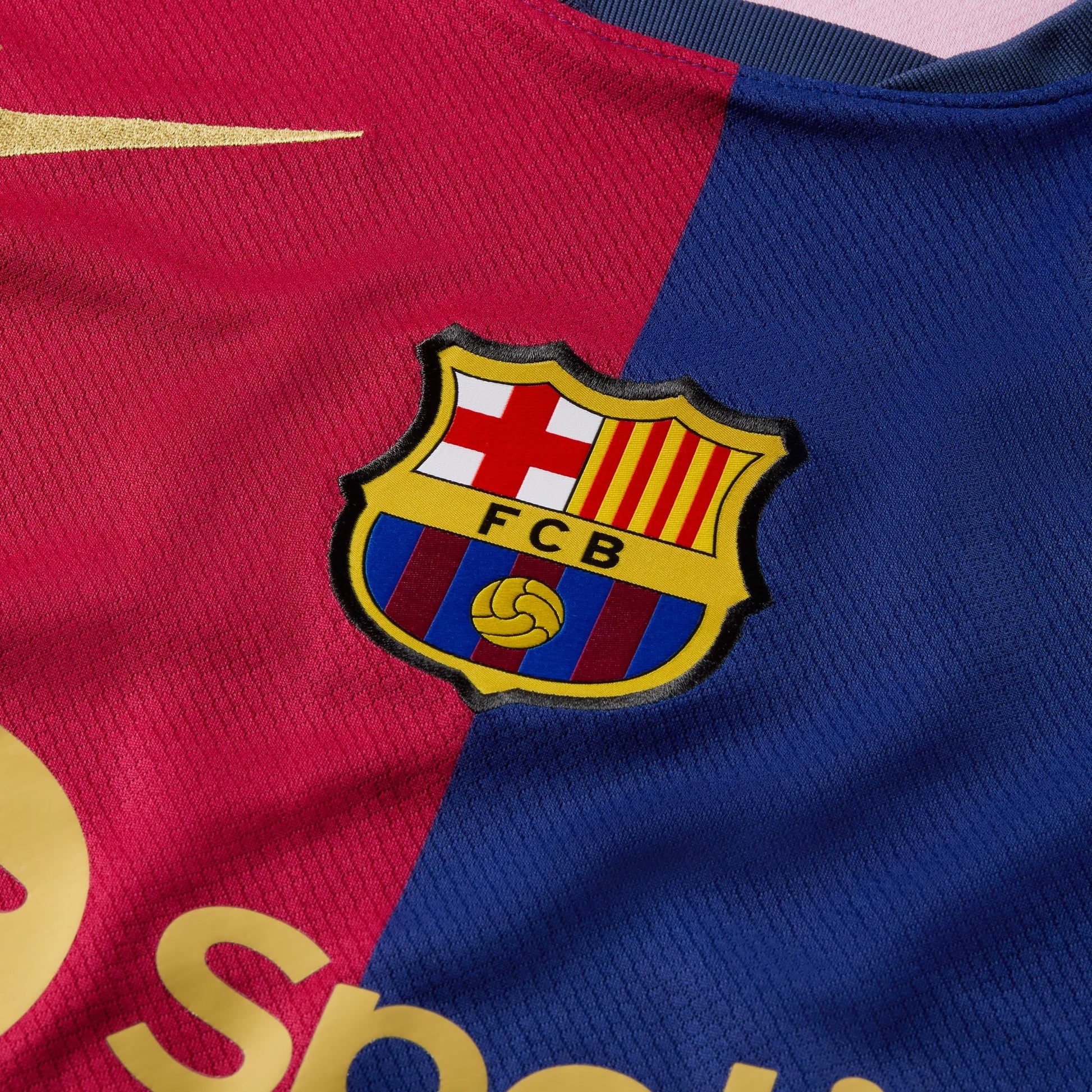 Nike FC Barcelona Home LS Jersey 24/25 Club Replica - Third Coast Soccer