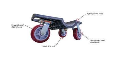 KwikGoal Goal Dolly Goal Equipment - Third Coast Soccer