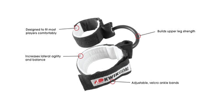 KwikGoal Ankle Speed Bands Coaching Accessories - Third Coast Soccer