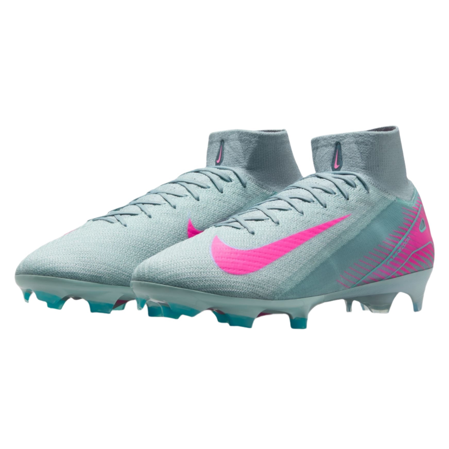Nike Mercurial Superfly 10 Elite FG - Ocean Cube/Pink Blast Men's Footwear Closeout Ocean Cube/Pink Blast Mens 6.5 - Third Coast Soccer