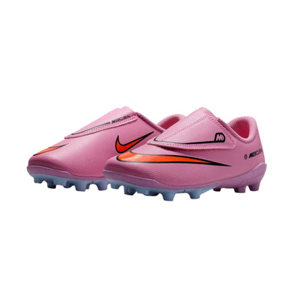 Nike Junior Mercurial Vapor 16 Club FG - Magic Flamingo/Black/Crimson Youth Footwear Magic Flamingo/Black/Total Crimson Youth 8 - Third Coast Soccer