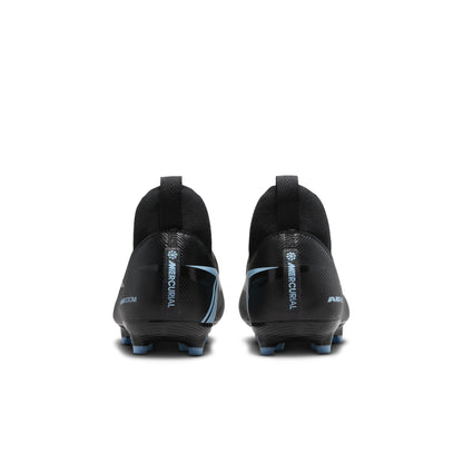 Nike Junior Mercurial Superfly 10 Academy FG/MG - Black/Ice Blue Youth Footwear - Third Coast Soccer