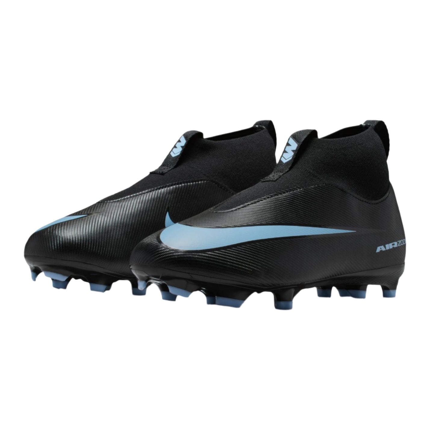 Nike Junior Mercurial Superfly 10 Academy FG/MG - Black/Ice Blue Youth Footwear - Third Coast Soccer