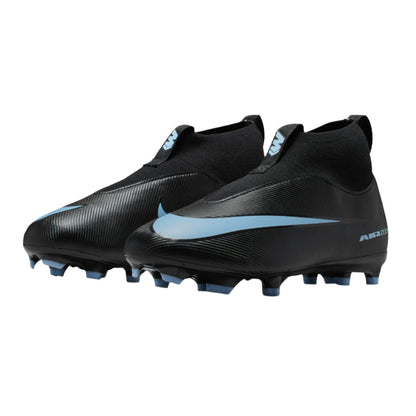 Nike Junior Mercurial Superfly 10 Academy FG/MG - Black/Ice Blue Youth Footwear - Third Coast Soccer