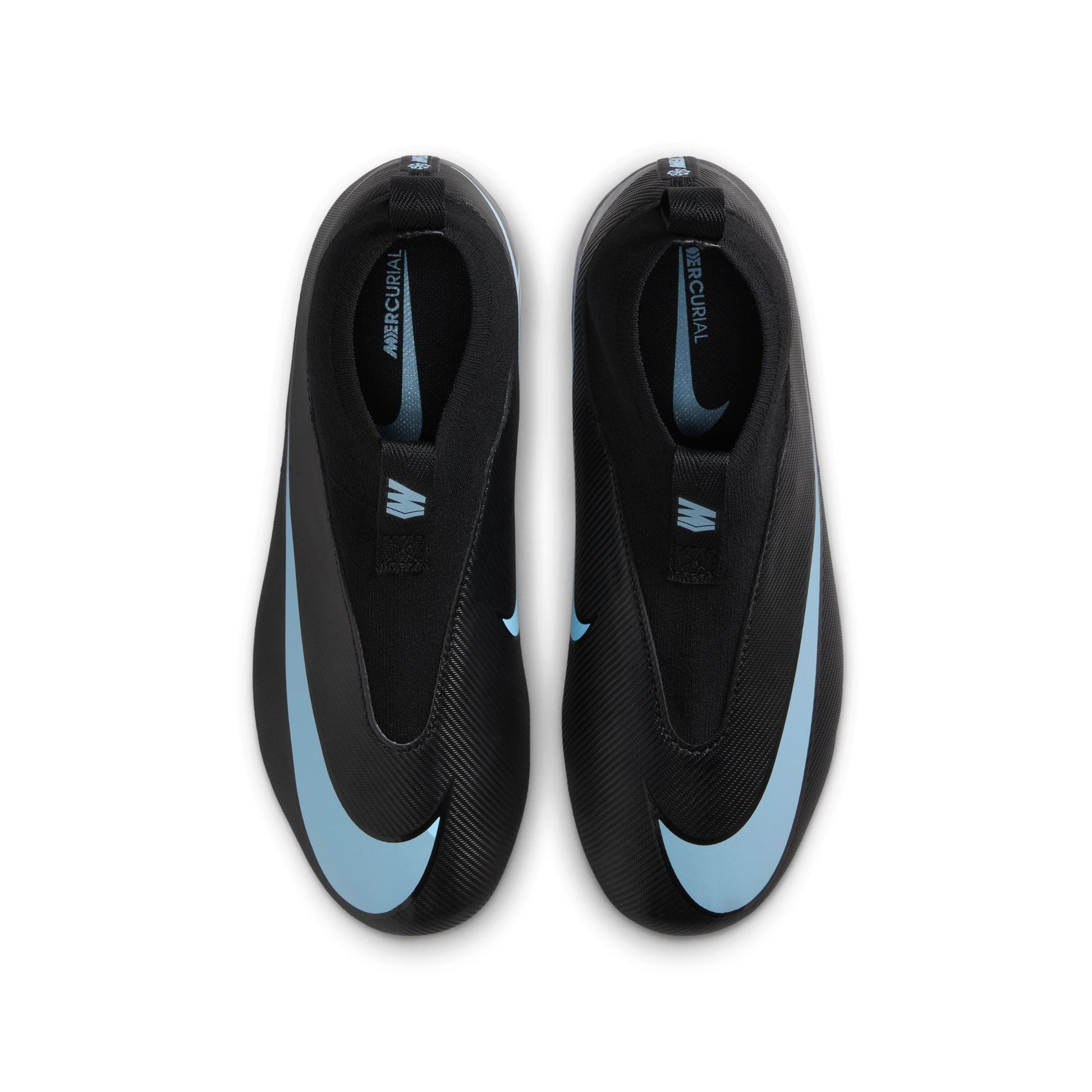 Nike Junior Mercurial Superfly 10 Academy FG/MG - Black/Ice Blue Youth Footwear - Third Coast Soccer