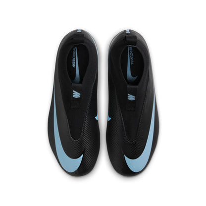 Nike Junior Mercurial Superfly 10 Academy FG/MG - Black/Ice Blue Youth Footwear - Third Coast Soccer