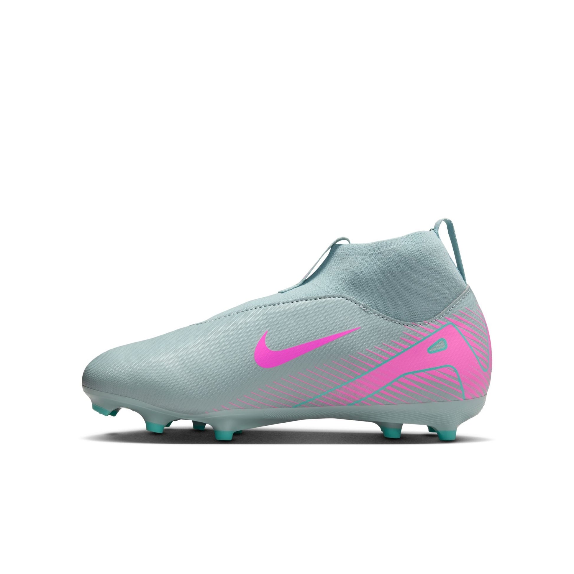 Nike Youth Mercurial Superfly 10 Academy FG - Ocean Cube/Pink Blast Youth Footwear Closeout - Third Coast Soccer