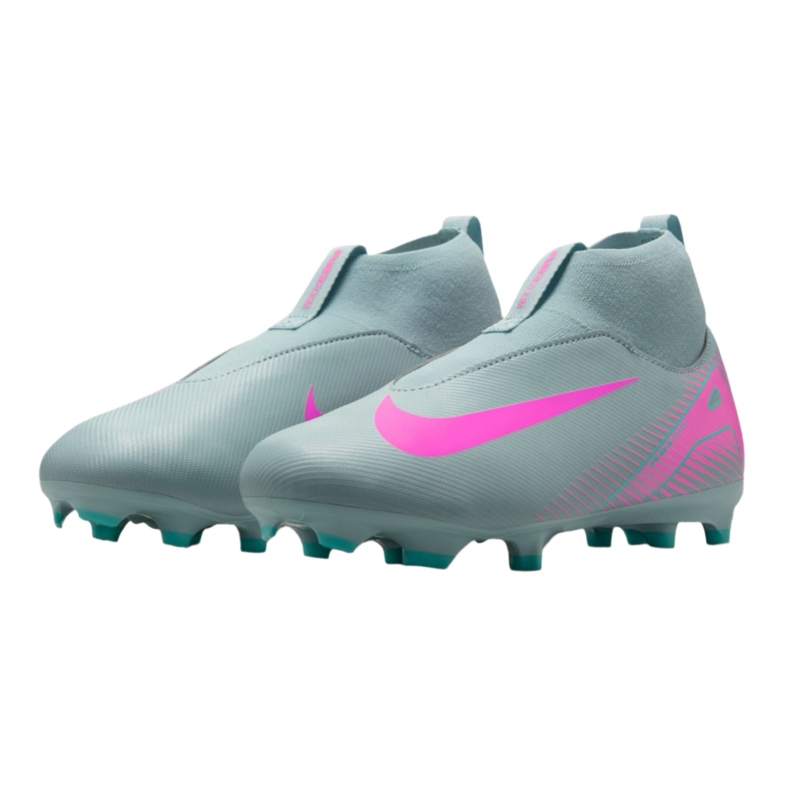 Nike Youth Mercurial Superfly 10 Academy FG - Ocean Cube/Pink Blast Youth Footwear Closeout - Third Coast Soccer