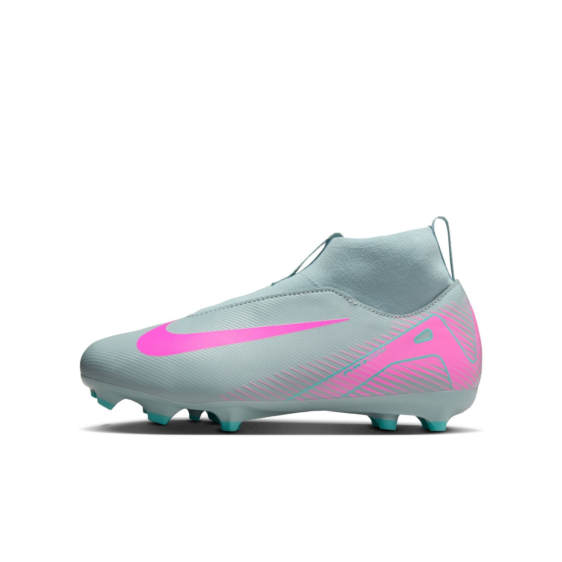 Nike Youth Mercurial Superfly 10 Academy FG - Ocean Cube/Pink Blast Youth Footwear Closeout - Third Coast Soccer