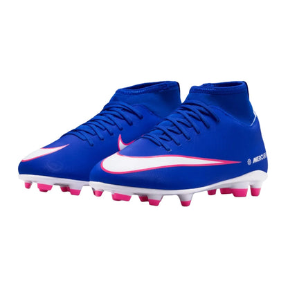 Nike Junior Mercurial Superfly 10 Club FG - Racer Blue/White Youth Footwear Racer Blue/White Youth 1 - Third Coast Soccer
