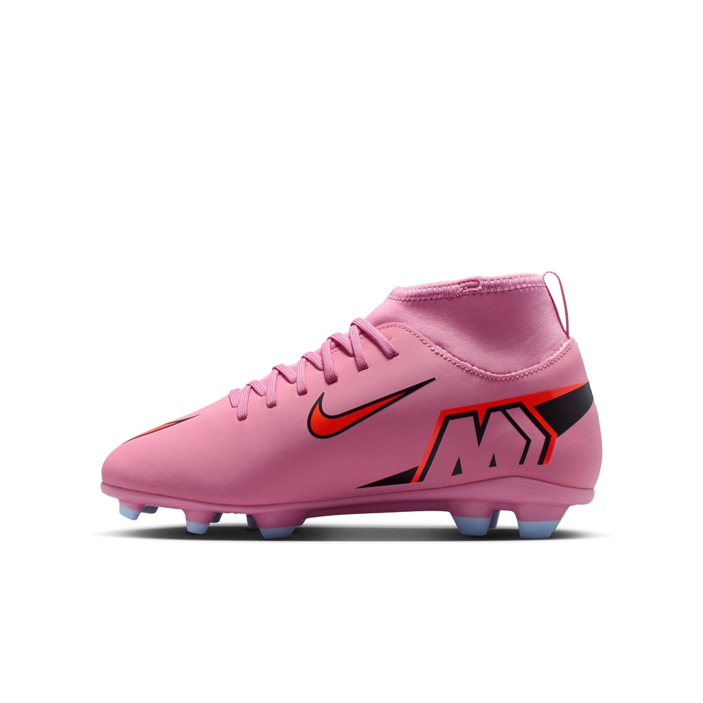 Nike Junior Mercurial Superfly 10 Club FG - Magic Flamingo/Black/Total Crimson Youth Footwear - Third Coast Soccer