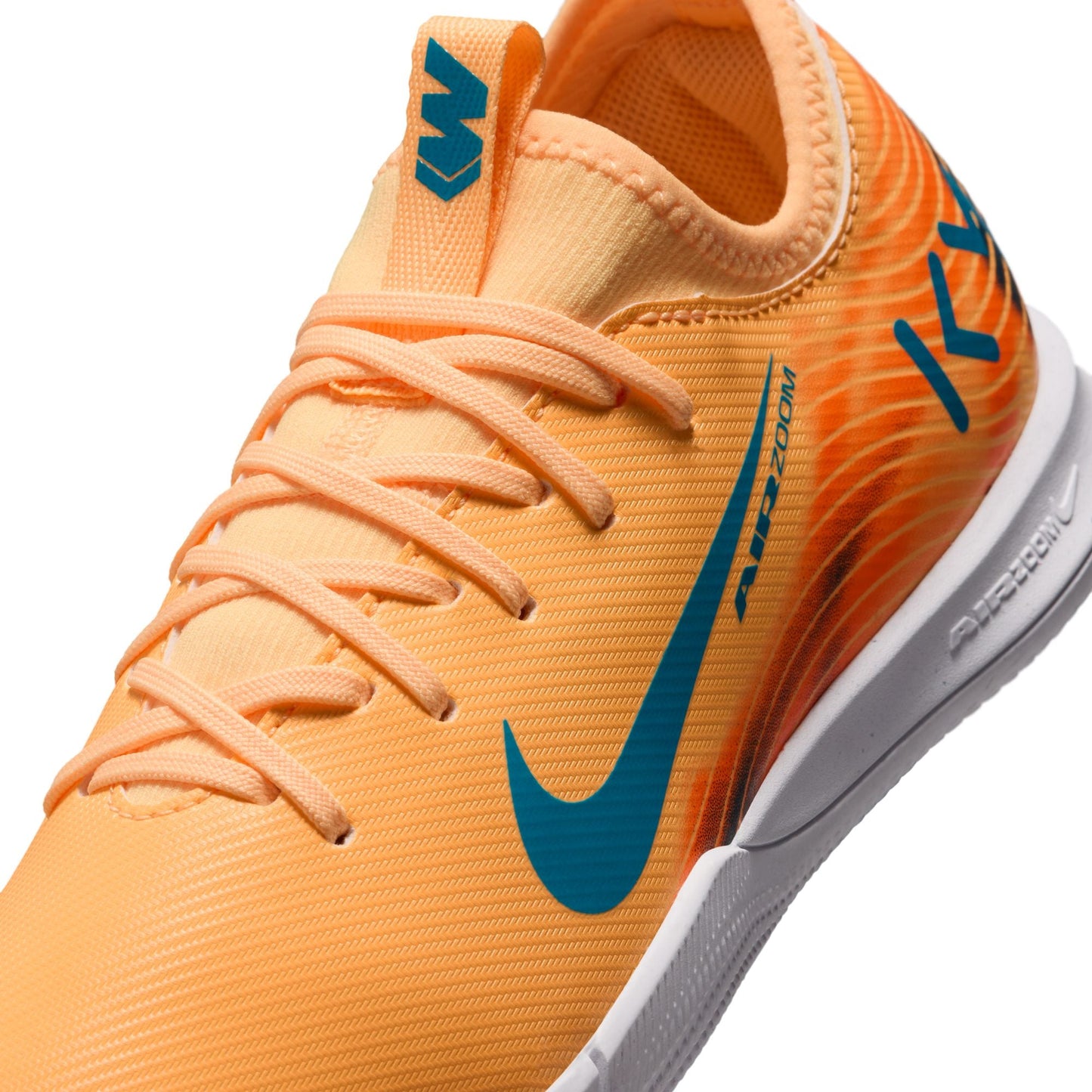Nike Youth Mercurial Vapor 16 Academy Mbappe IC - Melon/Turquoise Youth Footwear - Third Coast Soccer
