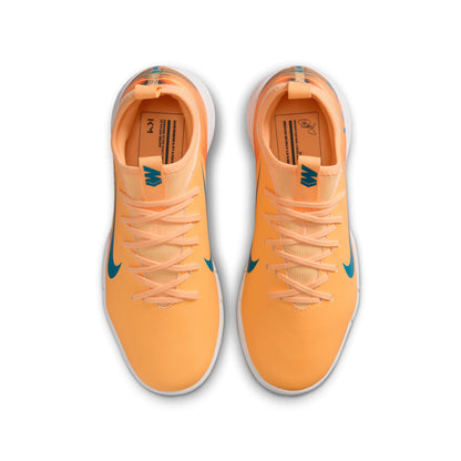 Nike Youth Mercurial Vapor 16 Academy Mbappe IC - Melon/Turquoise Youth Footwear - Third Coast Soccer