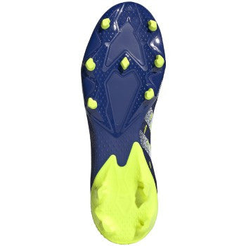 adidas Predator Freak .3 Laceless FG - Black/White/Royal Men's Footwear Closeout Black/Solar Yellow/Team Royal Mens 7 - Third Coast Soccer