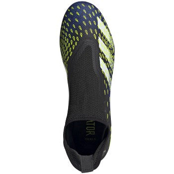 adidas Predator Freak .3 Laceless FG - Black/White/Royal Men's Footwear Closeout Black/Solar Yellow/Team Royal Mens 6.5 - Third Coast Soccer