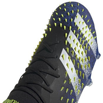 adidas Predator Freak .1 Fg - Black/White/Royal Mens Firm Ground Black/Solar Yellow/Team Royal Mens 7.5 - Third Coast Soccer