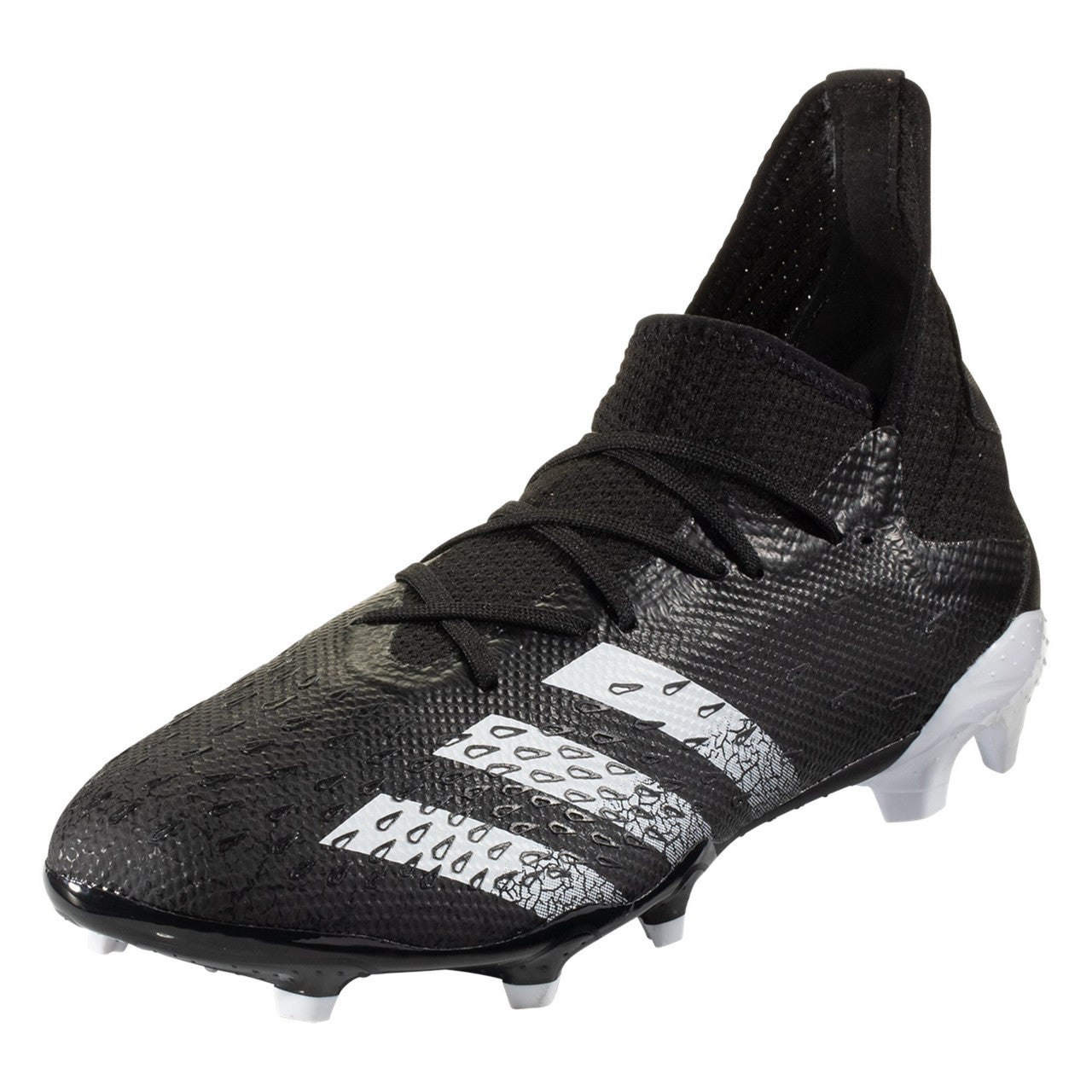 adidas Predator Freak .3 Fg - Core Black/Sonic Ink Mens Firm Ground Black/White Mens 6 - Third Coast Soccer