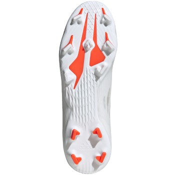 ADIDAS X SPEEDFLOW .3 FG Mens Footwear Mens 7.5 Feather Wht/Iron Met/Solar Red - Third Coast Soccer