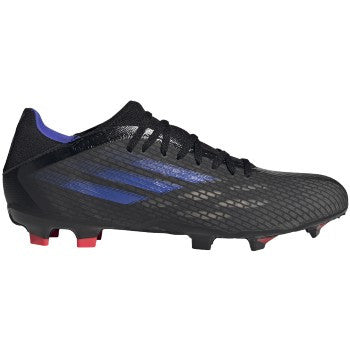 adidas X Speedflow .3 Fg - Core Black/Sonic Ink Mens Firm Ground Mens 6.5 Core Black/Sonic Ink/Yellow - Third Coast Soccer