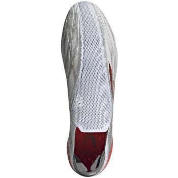 adidas X Speedflow + Fg - Feather White/Solar Red Mens Firm Ground Mens 8.5 Feather White/Solar Red - Third Coast Soccer