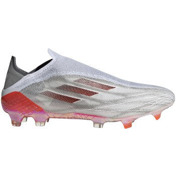 adidas X Speedflow + Fg - Feather White/Solar Red Mens Firm Ground Mens 8 Feather White/Solar Red - Third Coast Soccer