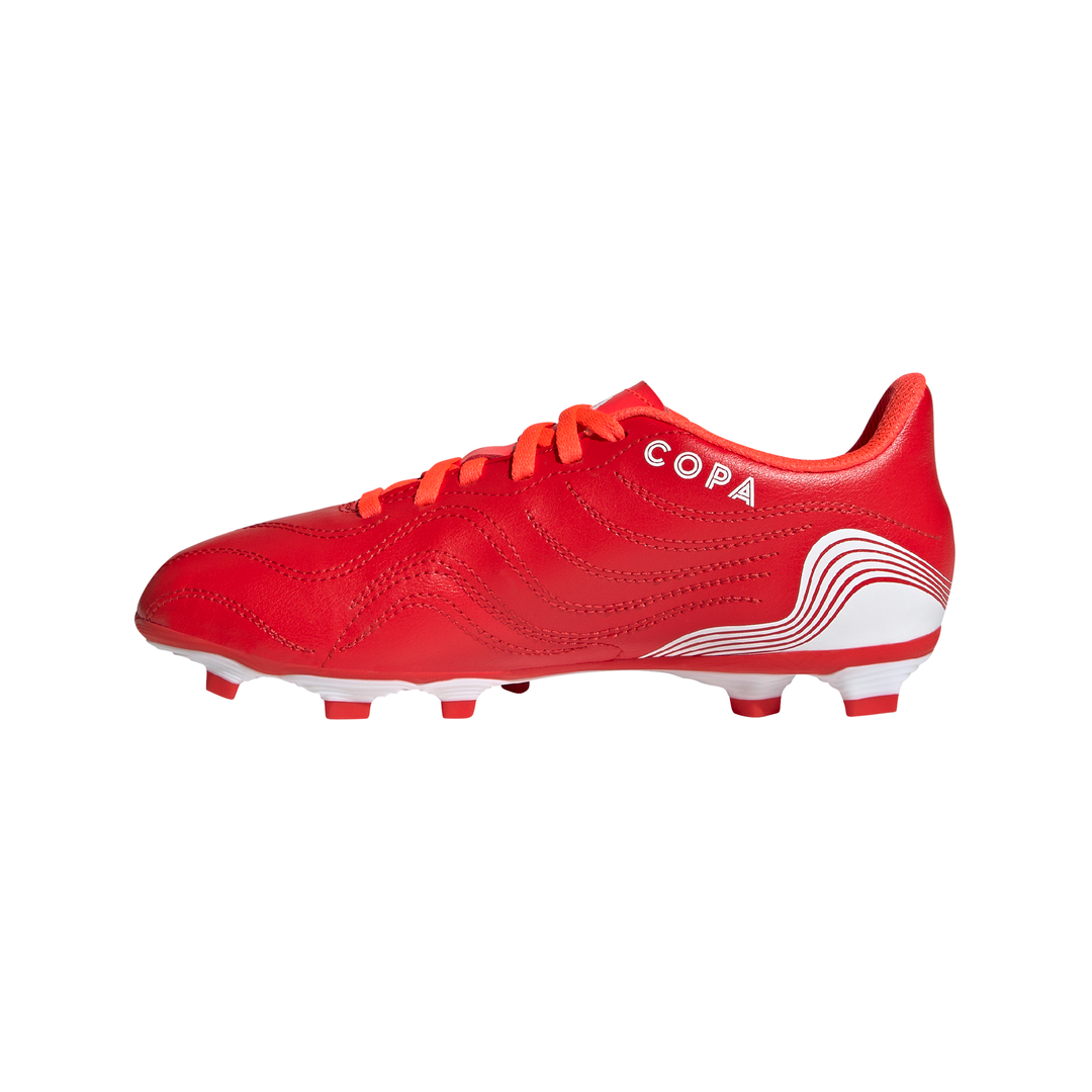 adidas Copa Sense .4 Fg -  Solar Red/Cloud White Youth Firm Ground Red/White/Solar Red Youth 1.5 - Third Coast Soccer