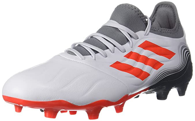 ADIDAS COPA SENSE .3 FG Mens Firm Ground Mens 6.5 Feather Wht/Solar Red/Iron Met - Third Coast Soccer